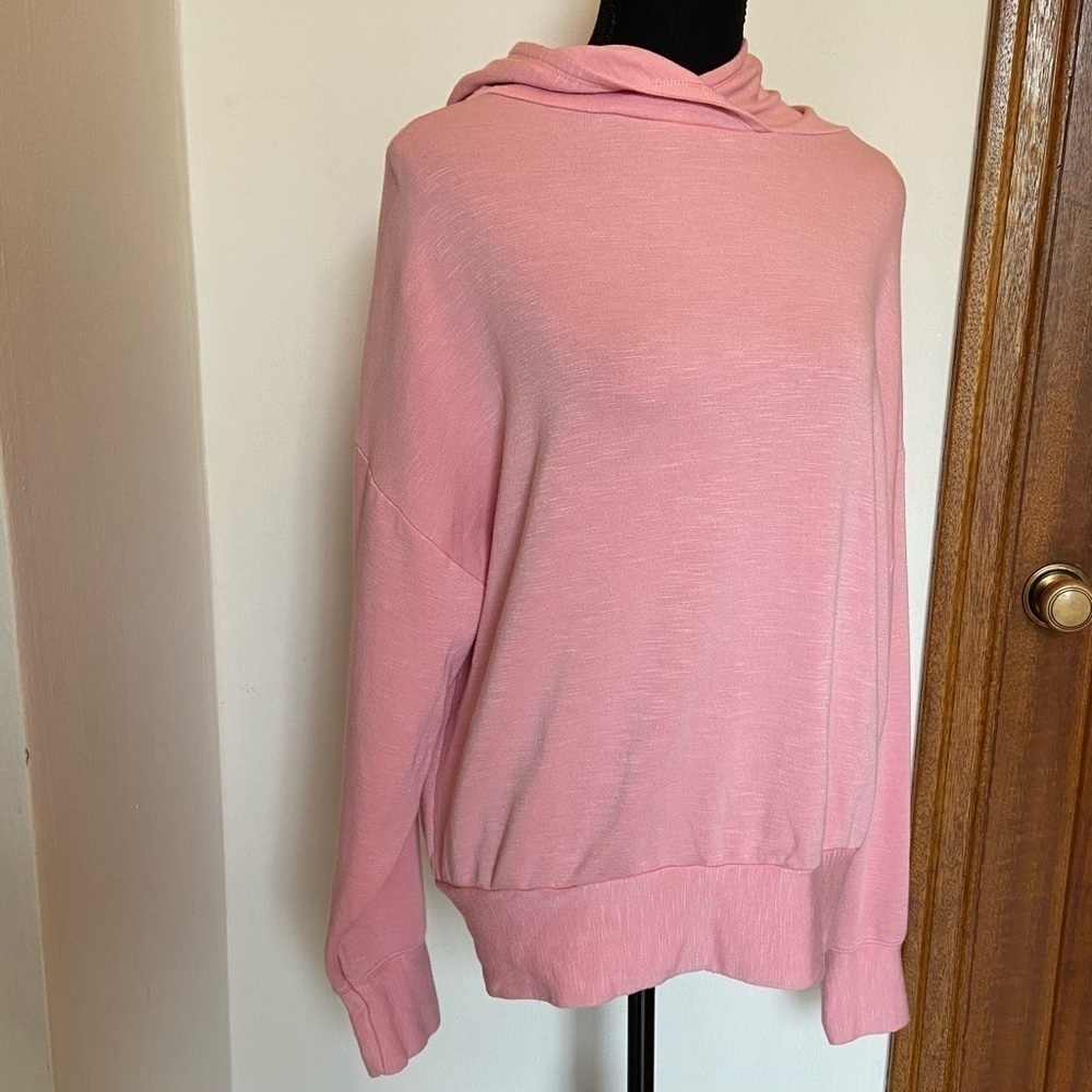Fabletics Oversized Pullover Hoodie Pink